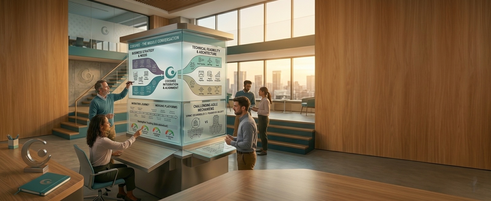 Cooshee Solutions — digital project delivery where business understanding and technical execution finally align.